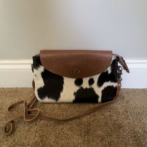 Myra Bag Brown and Black Crossbody